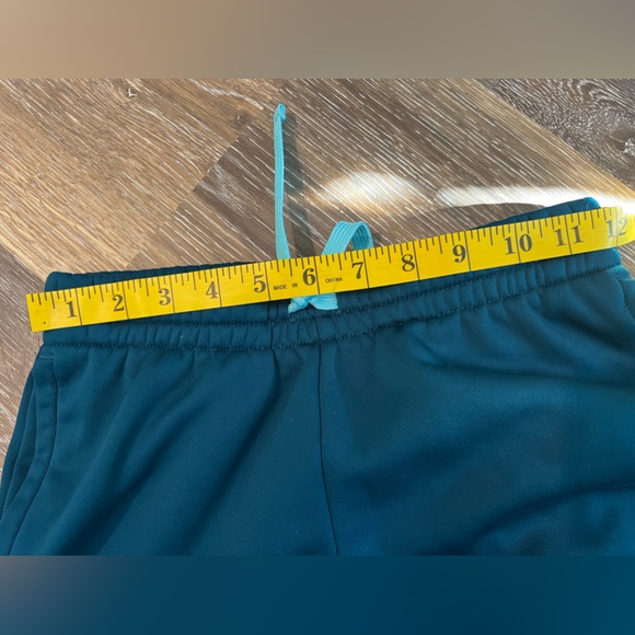 Under Armour Cold Gear Joggers with Pockets Teal and Large graphic Youth Medium - Picture 3 of 9